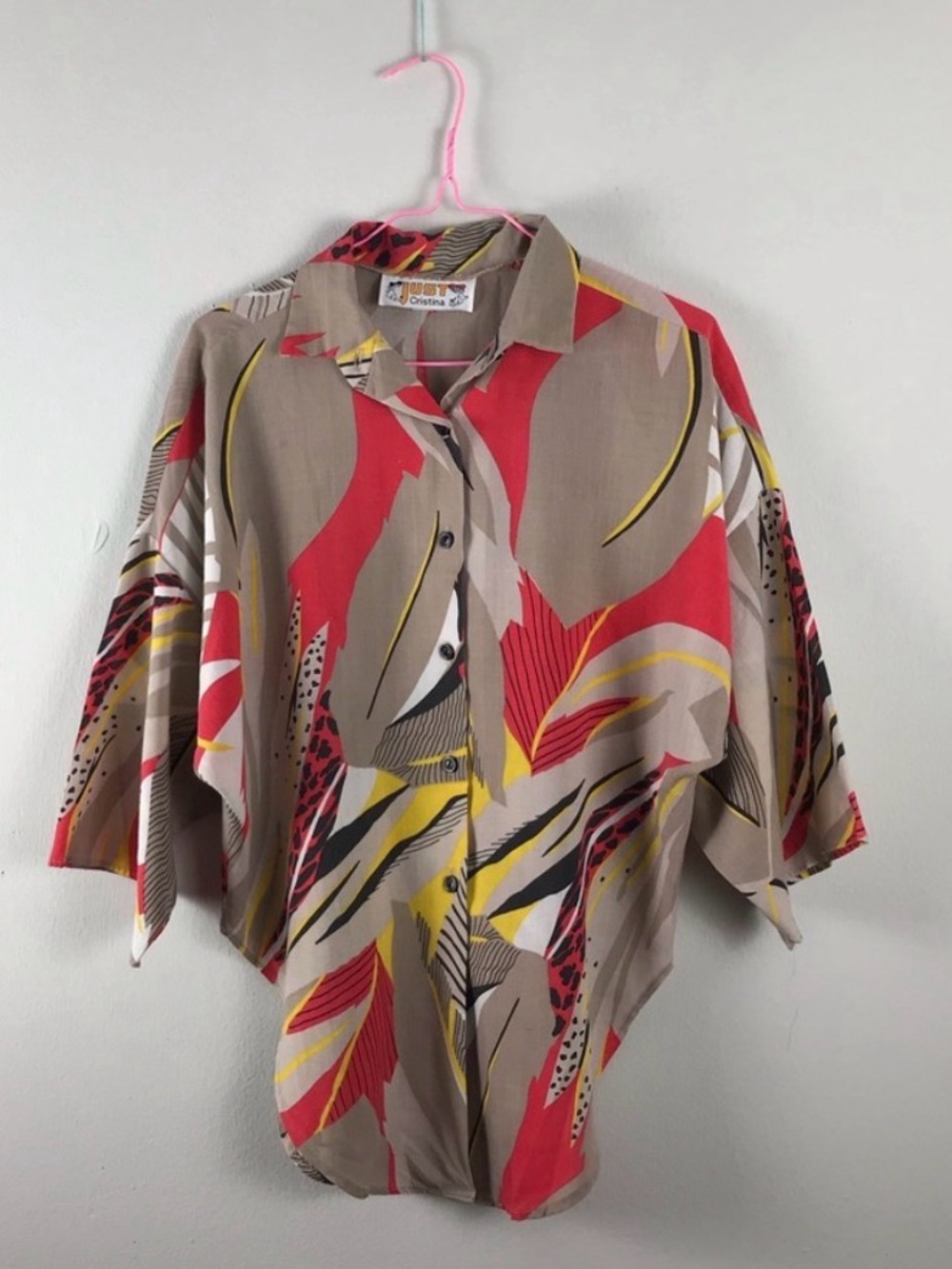 Vintage | printed blouse